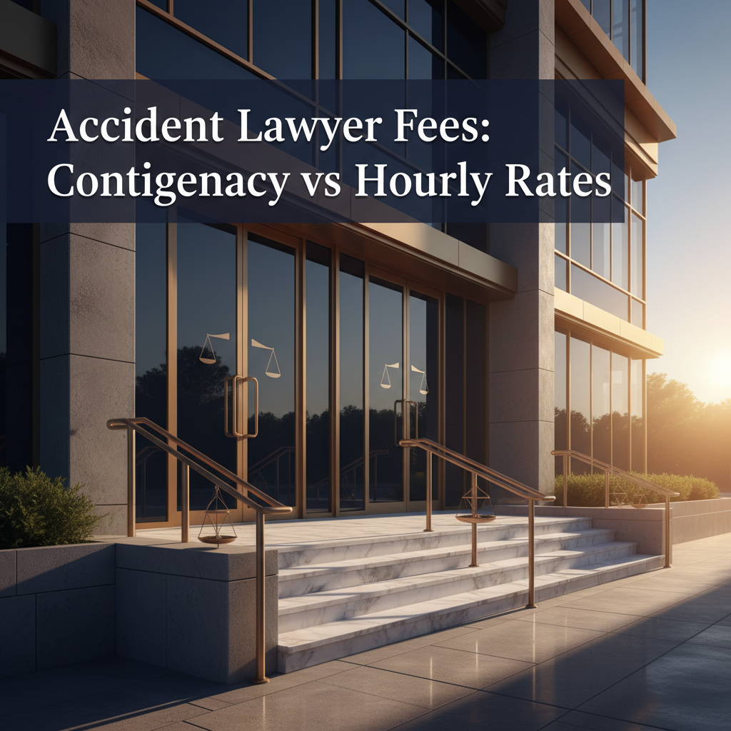 Accident Lawyer Fees: Contingency vs Hourly Rates