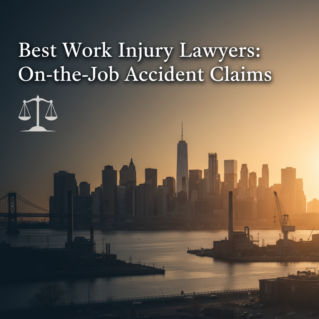 Best Work Injury Lawyers: On-the-Job Accident Claims