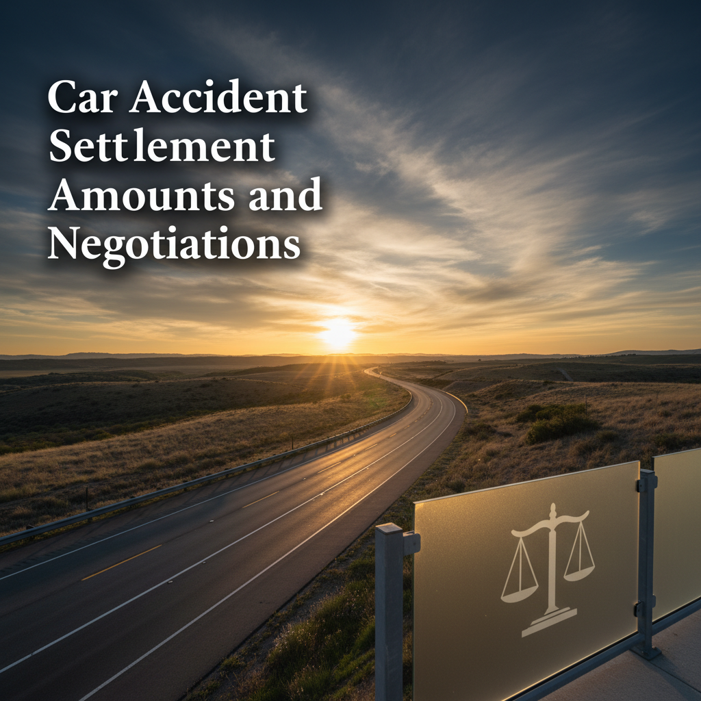 Car Accident Settlement Amounts and Negotiations