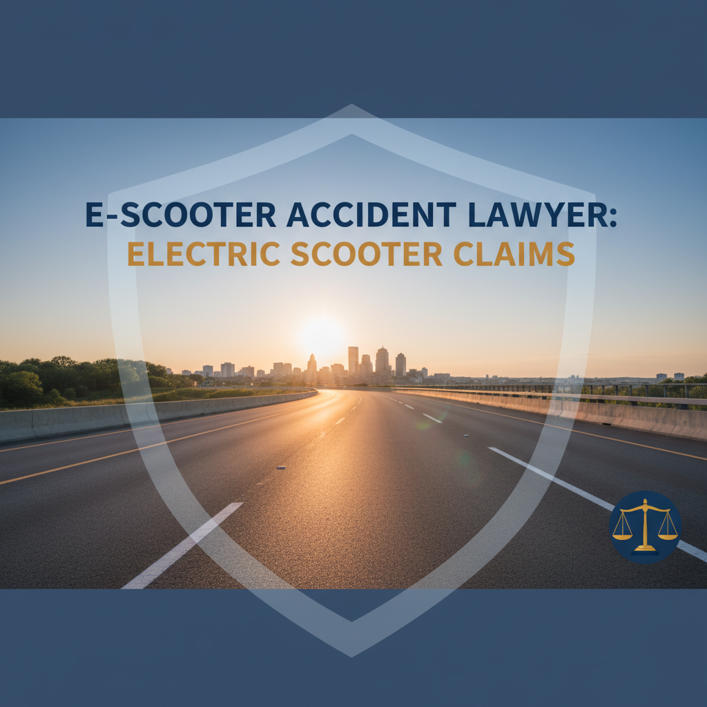 E-Scooter Accident Lawyer: Electric Scooter Claims