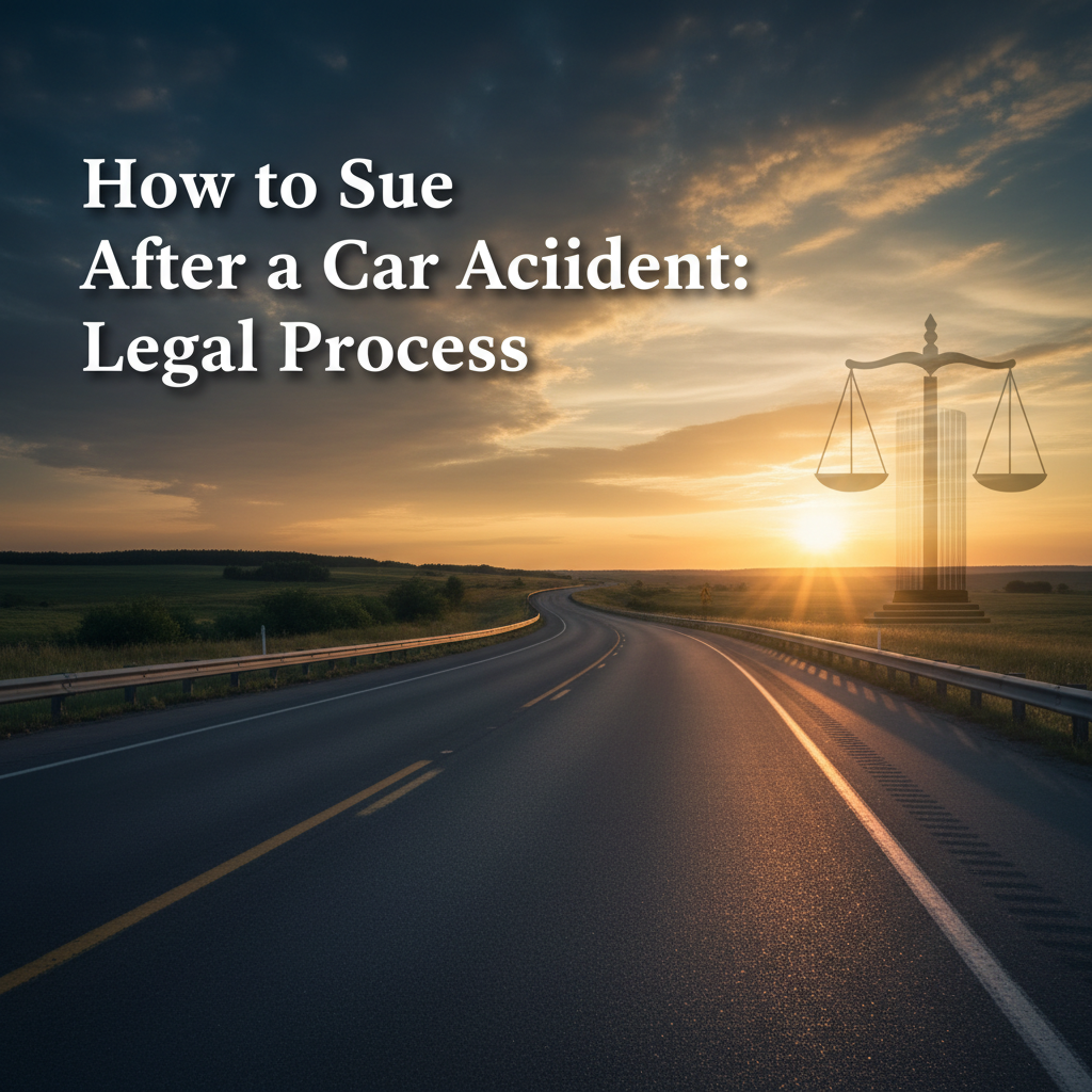 How to Sue After a Car Accident: Legal Process
