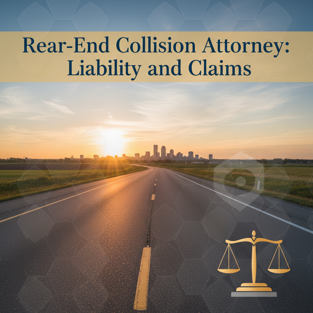 Rear-End Collision Attorney: Liability and Claims