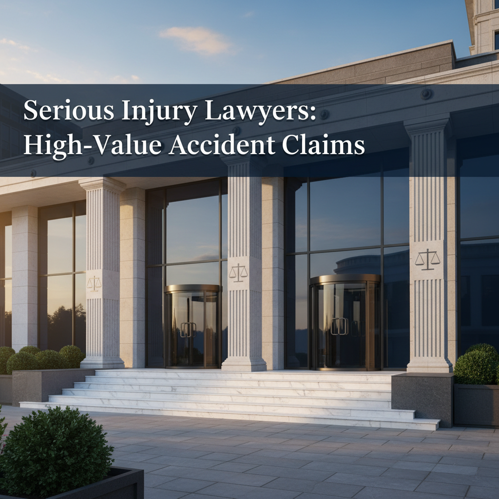 Serious Injury Lawyers: High-Value Accident Claims