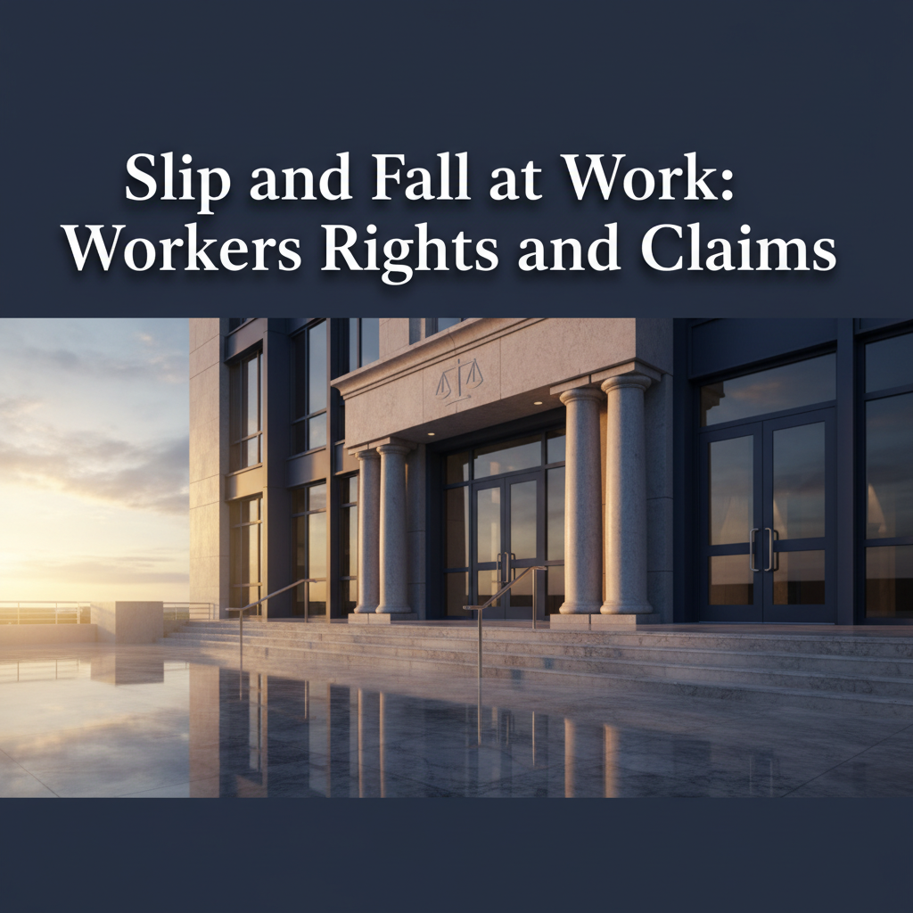 Slip and Fall at Work: Workers Rights and Claims